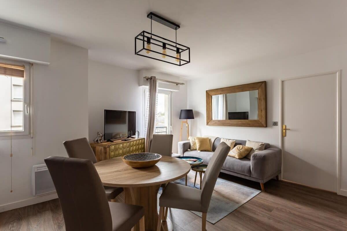 Le Saint Helier -Appartement Cosy Et Calme Parking Ренн Экстерьер фото