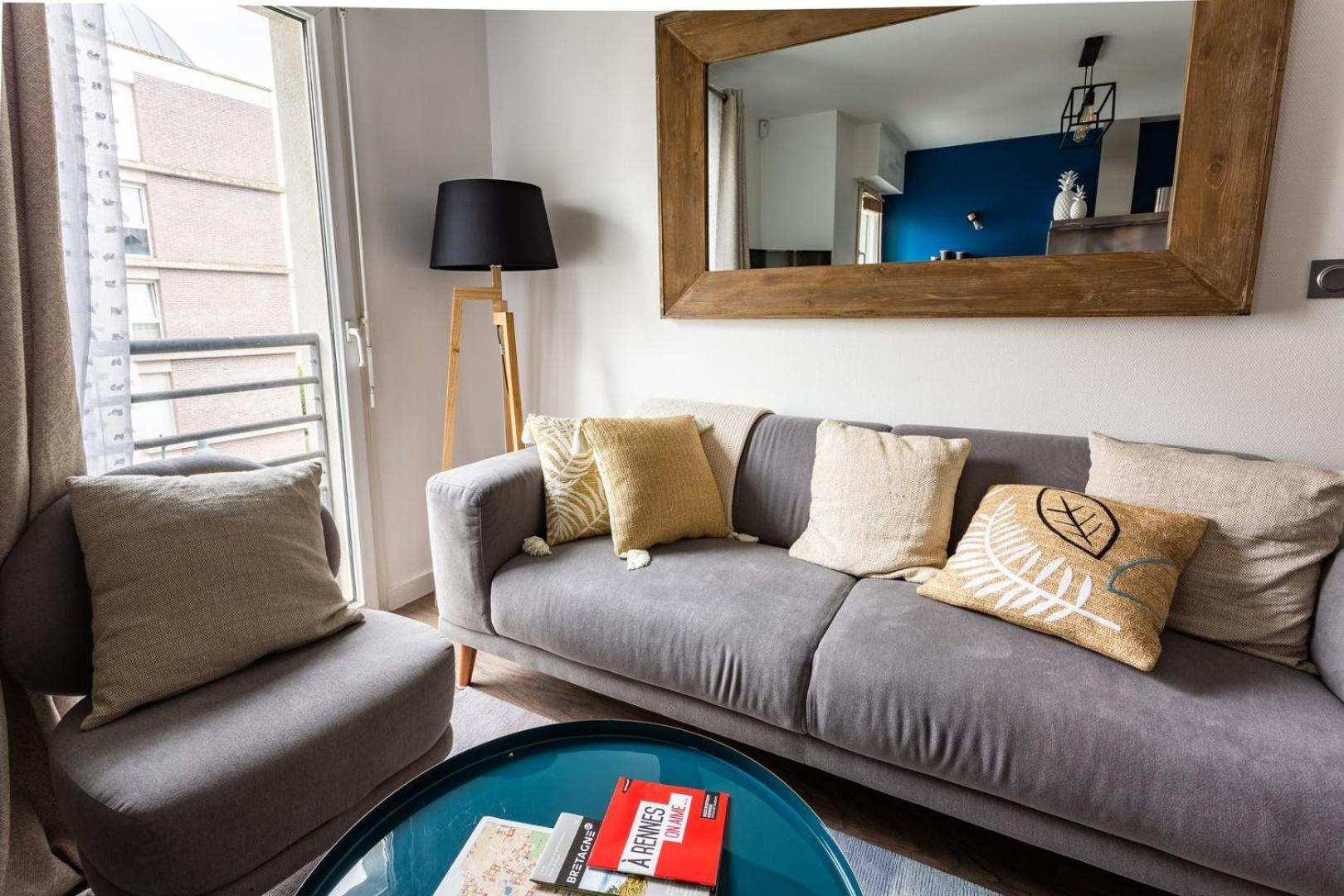 Le Saint Helier -Appartement Cosy Et Calme Parking Ренн Экстерьер фото